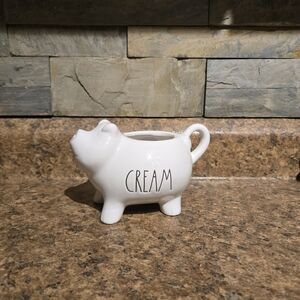 Rae Dunn White Pig Creamer